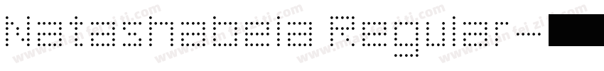 Natashabela Regular字体转换